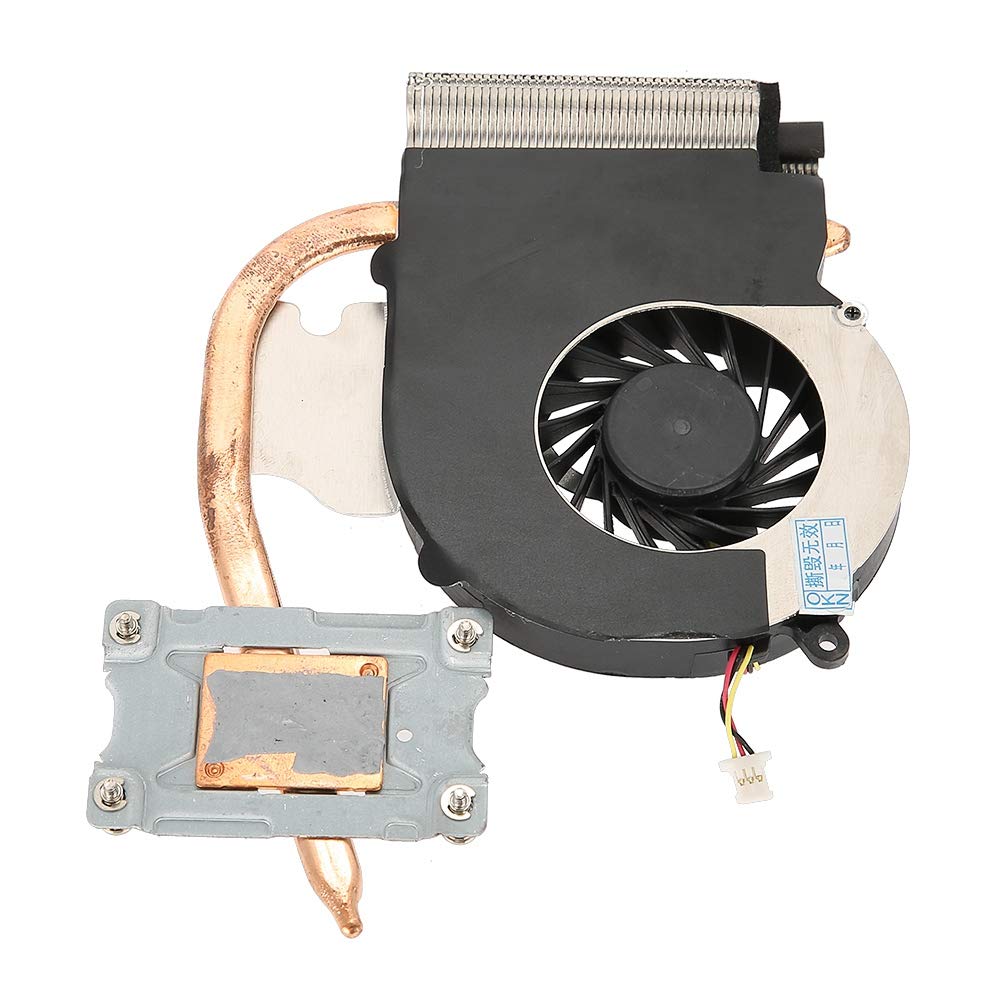 ASHATA CPU Cooler, 1500RPM, 3-Pin, For Compaq CQ43 CQ57 431 630 631, 13cm x 10cm x 2cm