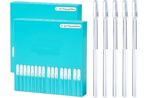 Sticky Ear Cleaning Stick | 48Pc Earwax Remover Tools | Safety Sticky Ears Pick Cleaner | Adhesive Ear Digging Spoons Stick |