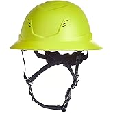 MSA V-Gard H2 Full Brim Helmet Type 2, Vented, MIPS Standard, Hi-Viz