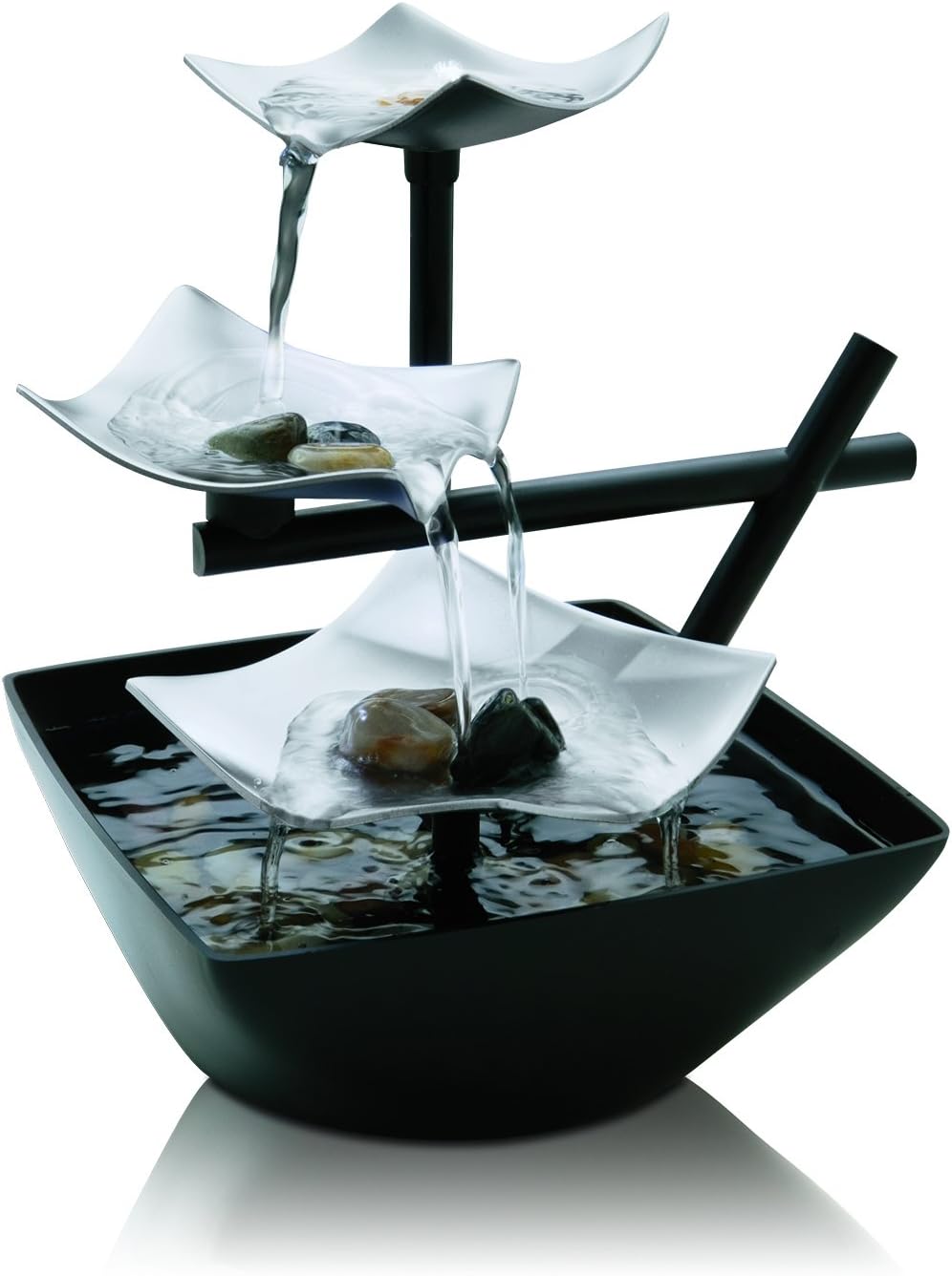 Amazon Com Homedics Silver Springs Indoor Relaxation Fountain