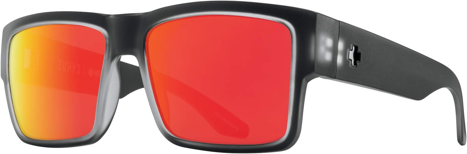 Spy Cyrus Square Sunglasses for Men for Women +BUNDLE with ACCESSORY EYEWEAR KIT
