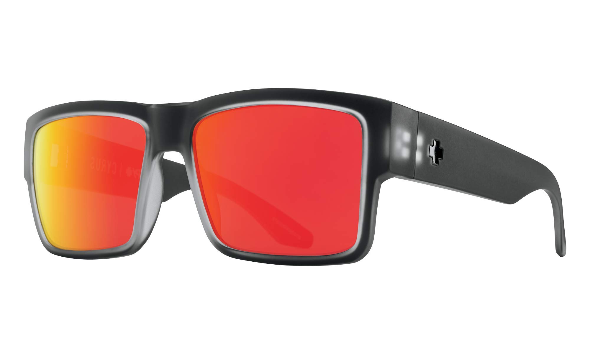 Spy Cyrus Square Sunglasses for Men for Women +BUNDLE with ACCESSORY EYEWEAR KIT