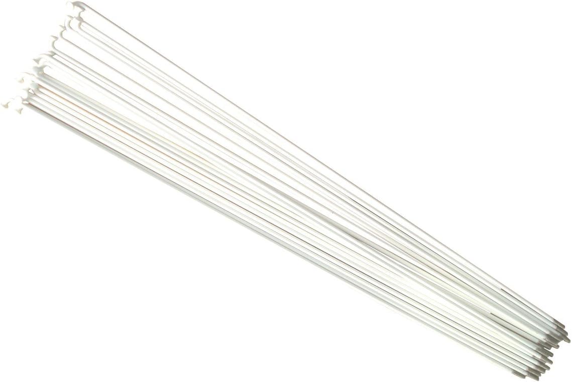 PILLAR P14 18pcs, Length: 276mm - 294mm, Stainless Steel, White Bicycle Spokes