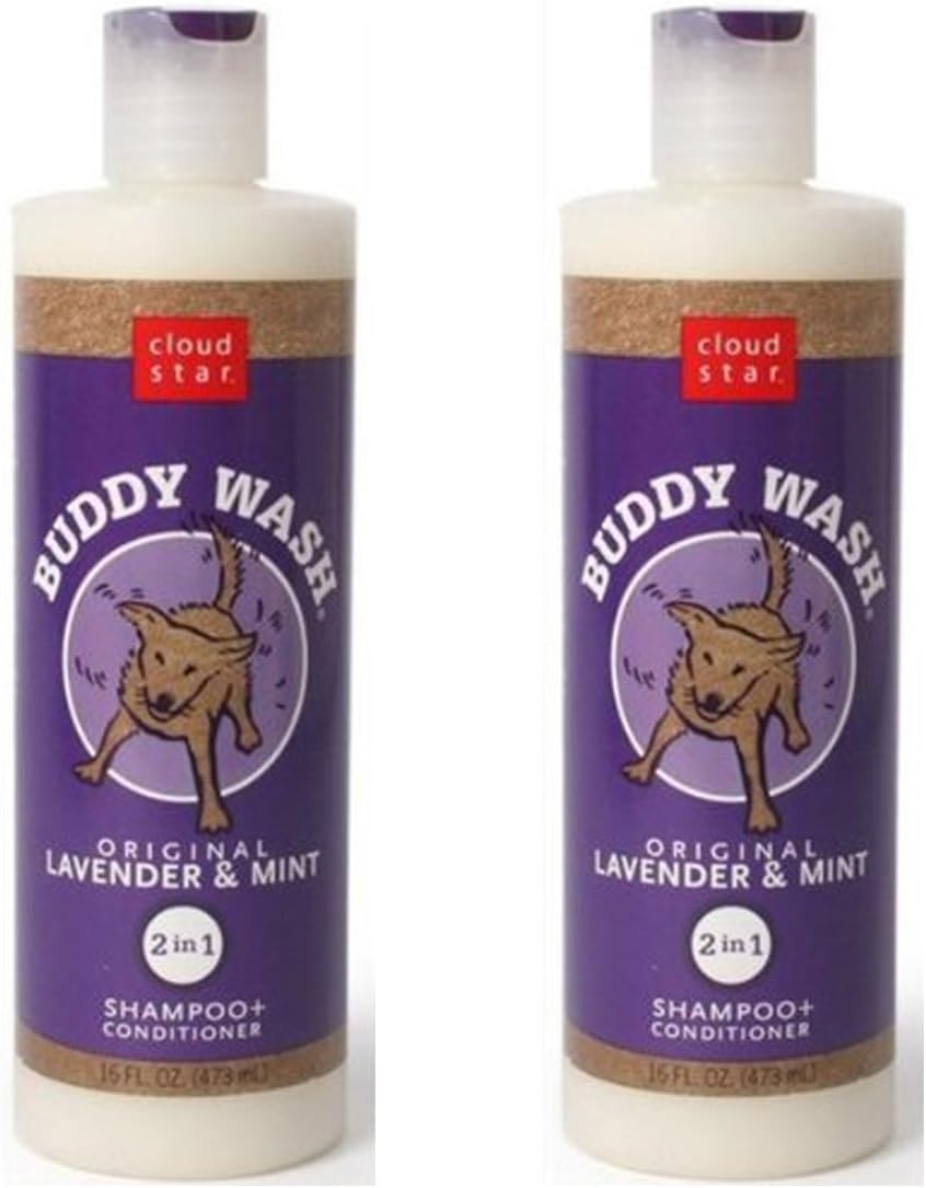 Cloud Star Buddy Wash Lavender & Mint 2-in-1 Dog Shampoo + Conditioner 32 Oz