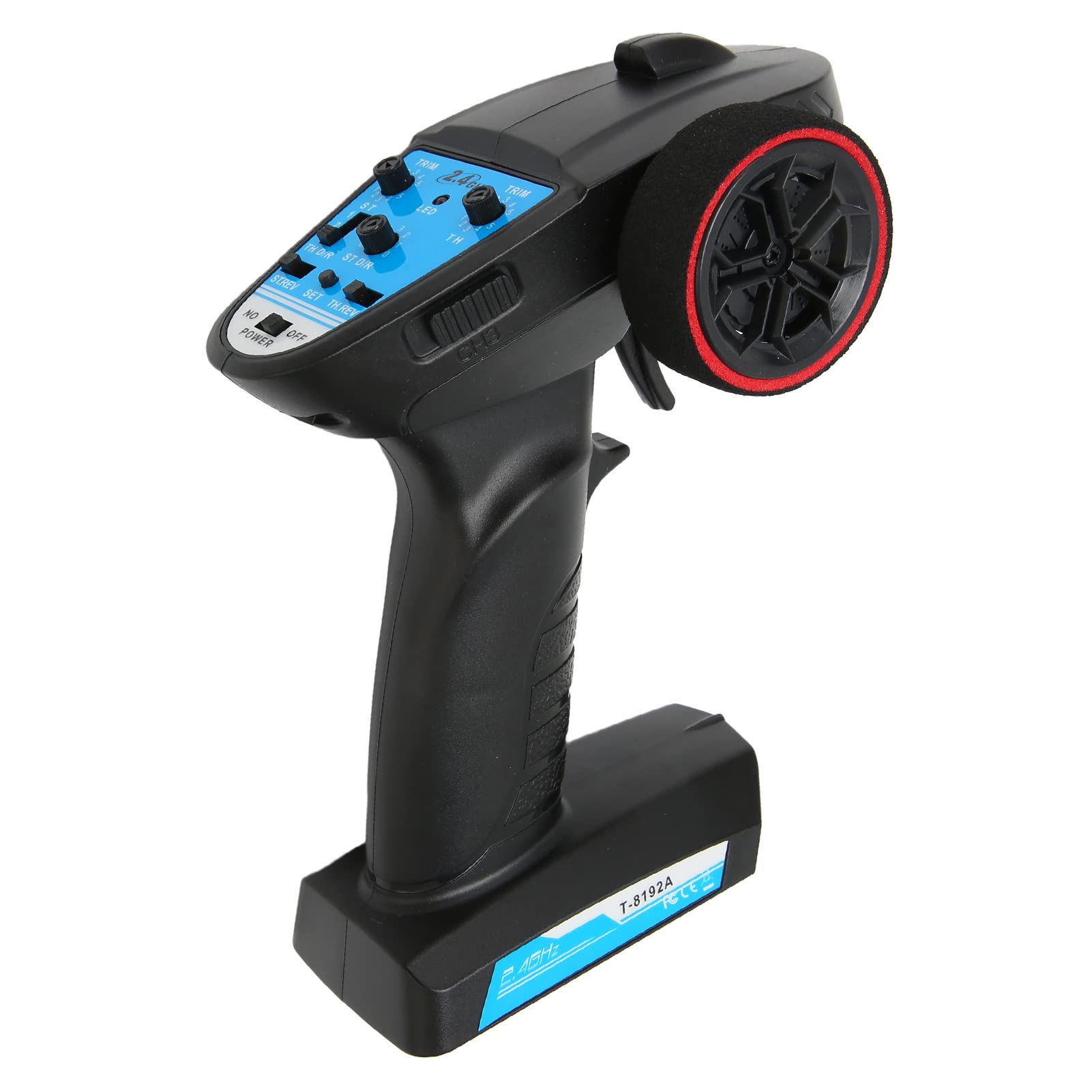 SUNGOOYUE 3 Channel RC Transmitter, 100m Range 2.4Ghz Receiver Speed Adjustment Remote Controller for RC Crawlers Car Boat