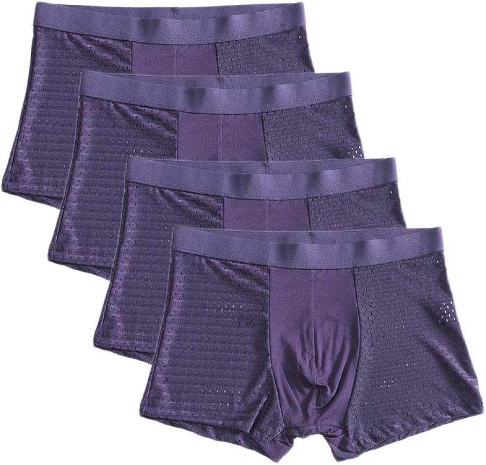 ZSXDCFV Mutande Intimissimi Uomo8Xl Fibra Intimo Uomo Boxer Maschile