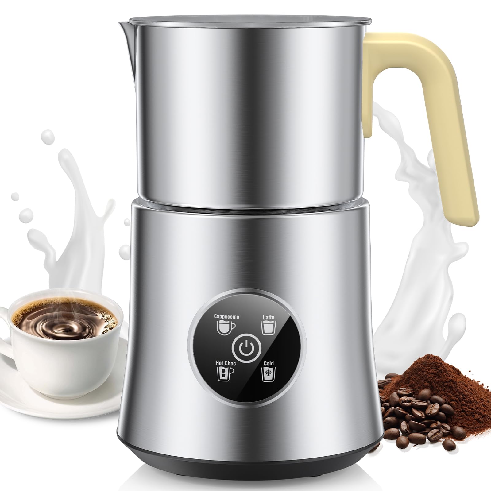 Photo 1 of Milk Frother and Steamer, Large Capacity