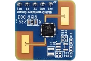 Waveshare Human Micro-Motion Detection MmWave Sensor, 24GHz MmWave Radar, Based On S3KM1110, Adopts Frequency Modulated Conti