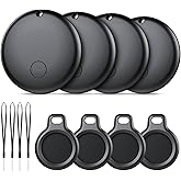 Android Air Tracker, Bluetooth Tracker Tags, Work with Google's Find Hub(Android), Smart Tags for Luggage, Wallet, Vehicles, Keys (Not for iOS) 4 Pack