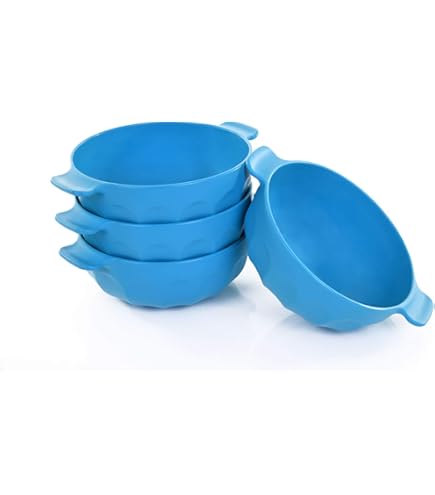 Tiawudi 2 Pack Snack Bowls (4.9L Large), Plastic Serving - View #7