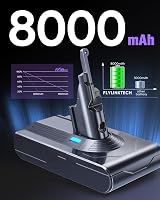 FlyLinkTech 8000mAh Dyson V8 Battery Replacement SV10 Compatible view 2