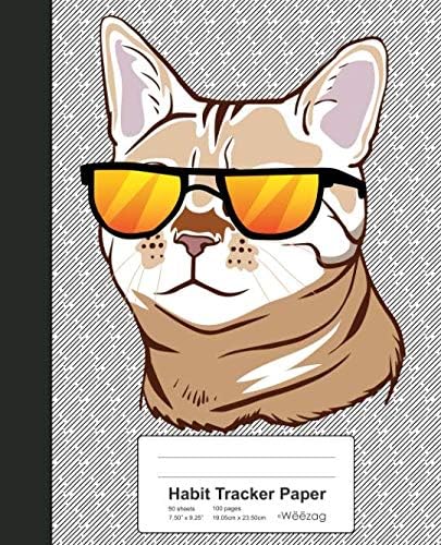 Habit Tracker Paper: Book Bengal Cat (Cats) Paperback – 15 May 2019
