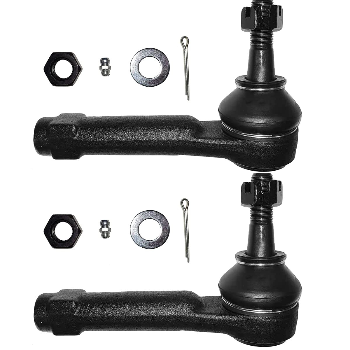 Photo 1 of 2 Pack Front Outer Tie Rod End ES3453 for Chevrolet Impala 04-13, Venture 97-05, Outer Tie Rod End Kit for Pontiac Grand Prix 97-03, Montana 99-05, Trans Sport 97-99