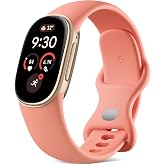 Google Fitbit Edge - Champagne Gold/Canyon - Small &amp; Large Band | Advanced fitness tracker, health coach, sleep tracking, glanceable display, quick-charging battery, Android and iOS