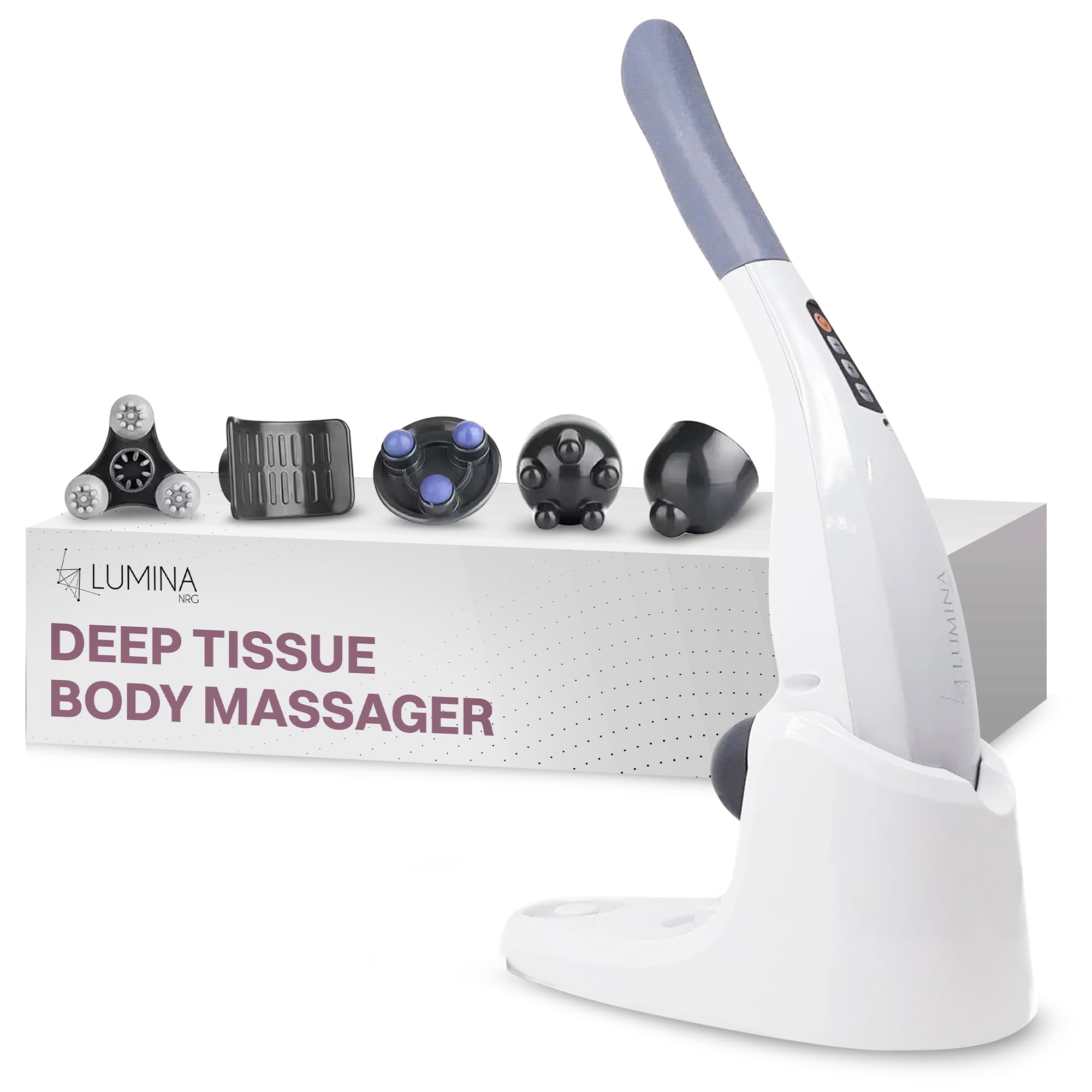 Photo 1 of ***MISSING PARTS***
Deep Tissue Body Massager - Hammer NRG - Relieve Stress, Stiff and Sore Muscles | Lumina NRG
