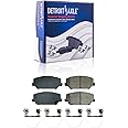 Detroit Axle - Front Brake Pads for Hyundai 22-23 Elantra N Kona N 19-22 Veloster N, 2022 Replacement Ceramic Brake Pads with Hardware