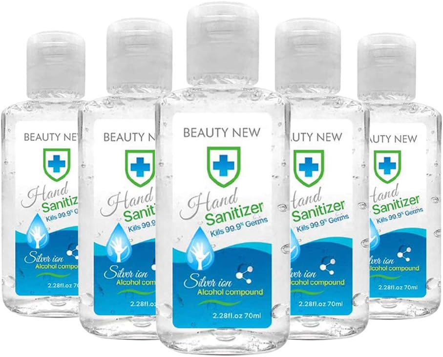 5pack Hand Washing Gel Travel Size-70ML