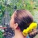Velvet Scrunchies, CUTEFA 20 Pack Colorful Big Scrunchies for Hair Large Velvet Hair Ties Scrunchy Bobble Hair Bands