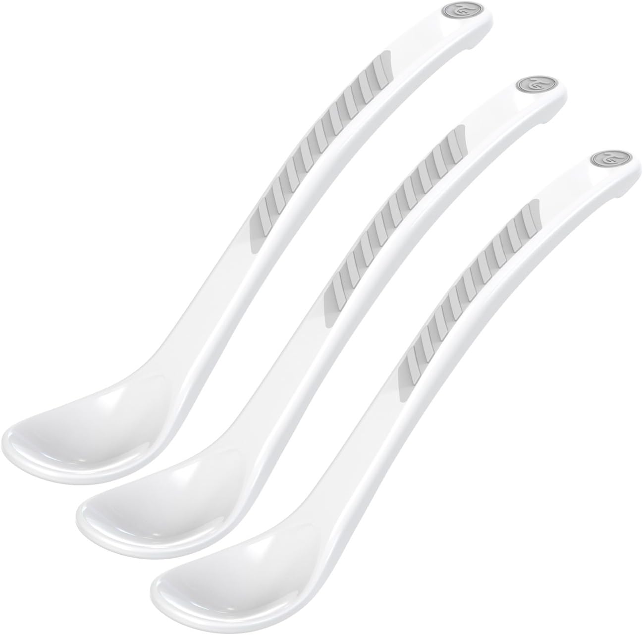 Twistshake Baby Feeding Spoon Set - 3 Pack, White, Single Pack