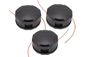 CMOOD Trimmer Head Compatible for Echo Speed Feed 400 Bump SRM-225 SRM-210 SRM-230 Pas225 Pas210 Pas211 Weed Eater Head Replacement (3 Pack)