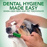 Vet's Best Dental Gel Toothpaste for Dogs 100g with Finger Brush view 5