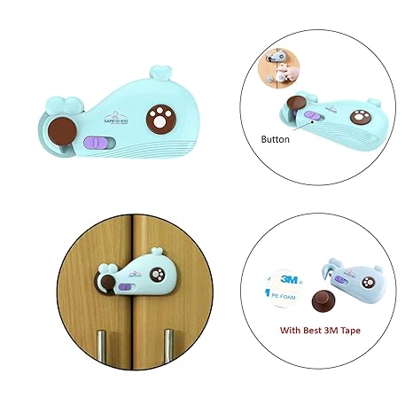 Buy Safe O Kid 2 Drawer Cabinet Locks Child Safety For Chesters