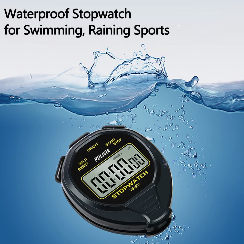 Mua PULIVIA Waterproof Stopwatch Timer Only Stopwatch with ON/Off ...