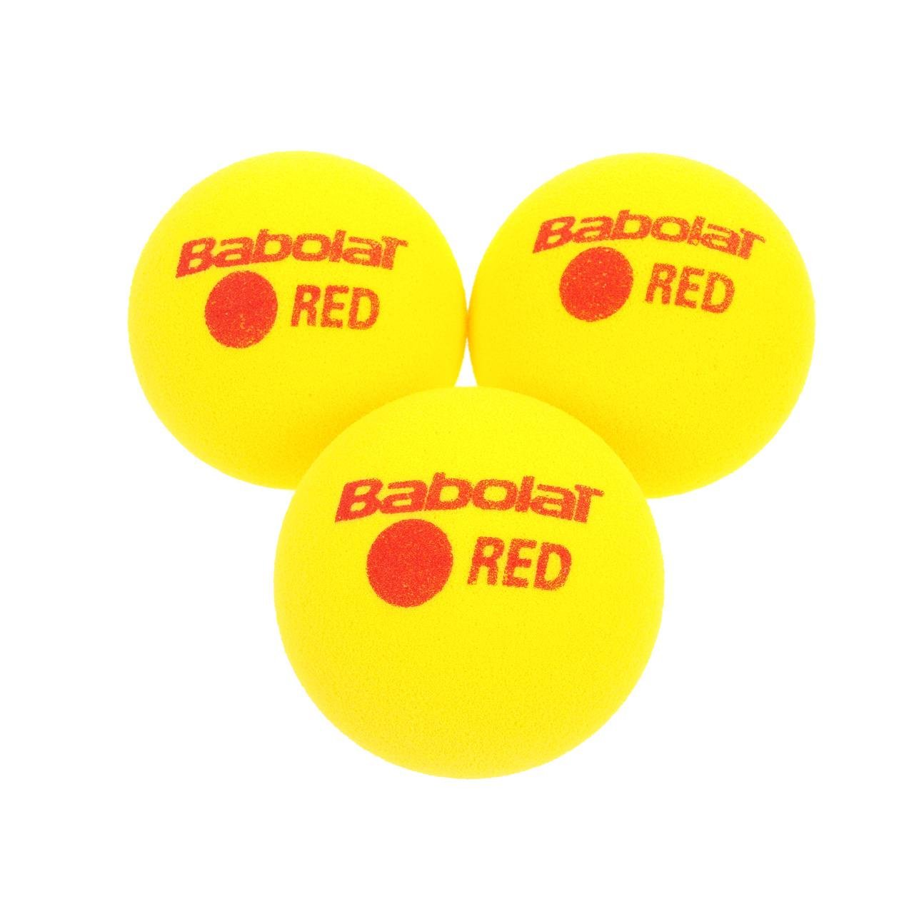Babolat Red Foam X3 Pelota de Tenis, Unisex Adulto, Amarillo ...