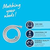 GROHE VitalioFlex TwistStop Smooth Shower Hose 1.5m G 1/2" Chrome view 3