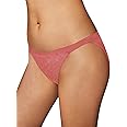 Maidenform Women's One Fab Fit String Bikini Panties with Lace & Mesh