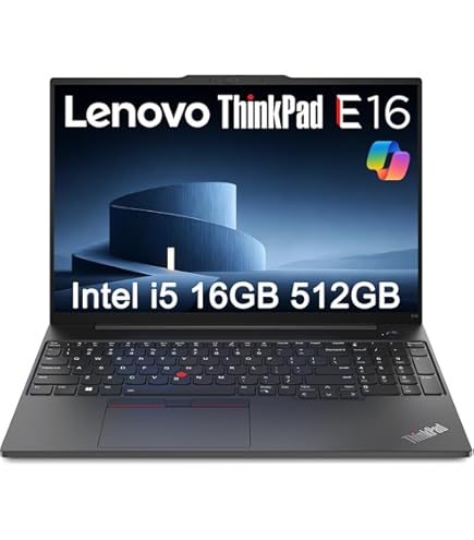 Amazon.com: LENOVO ThinkPad E16 Gen 1 Business Laptop 16.0