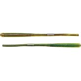 5.5" Finesse Worm-Brown/Chartreuse