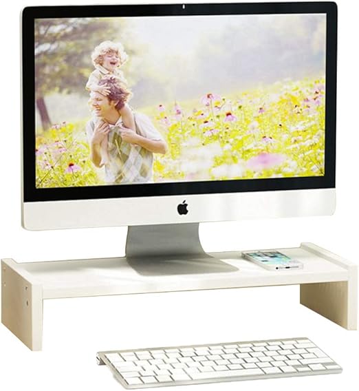 Homfa Soporte de Monitor Elevador de Pantalla Organizador para