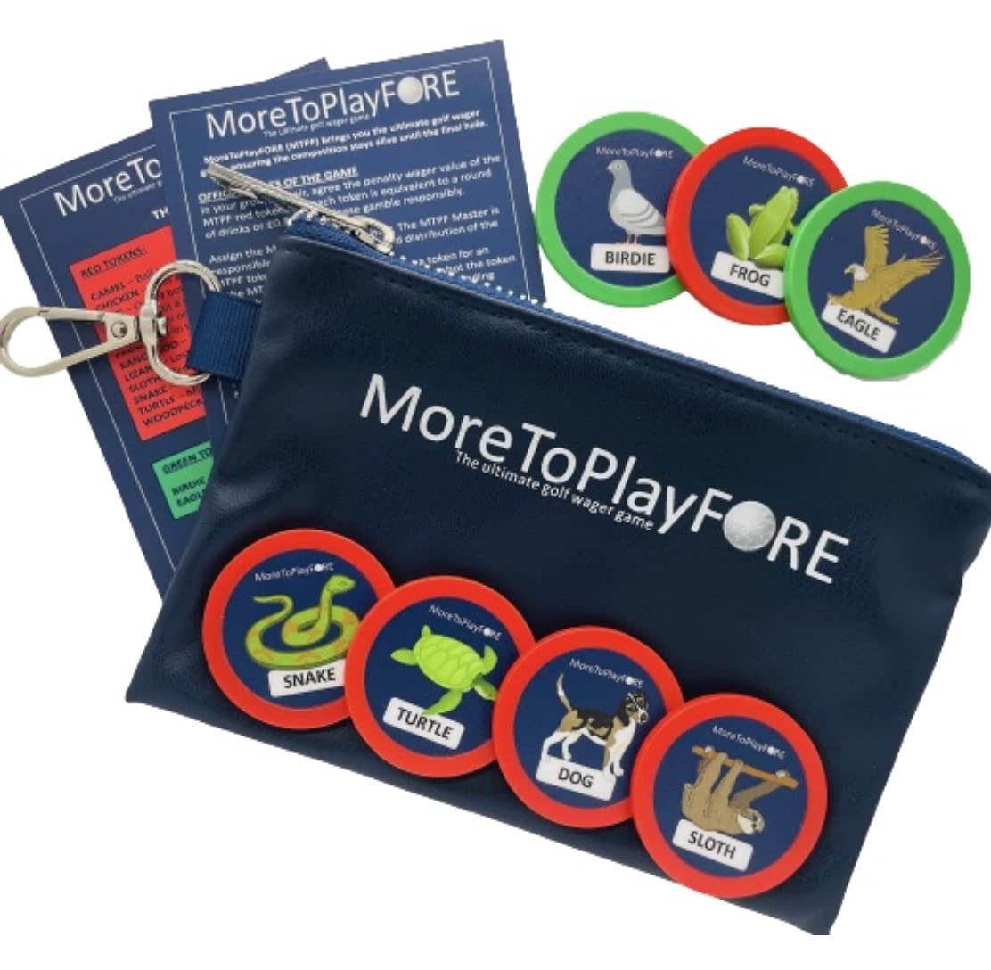 MoreToPlayFORE - The Ultimate Golf Wager Game - Animal Edition - Golf Tour
