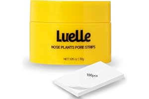 Luelle - Pore Strips, Deep Cleansing Patch System, Blackhead Remover, Nose Plants Strips with 100 PCS, Blackhead Remover Peel