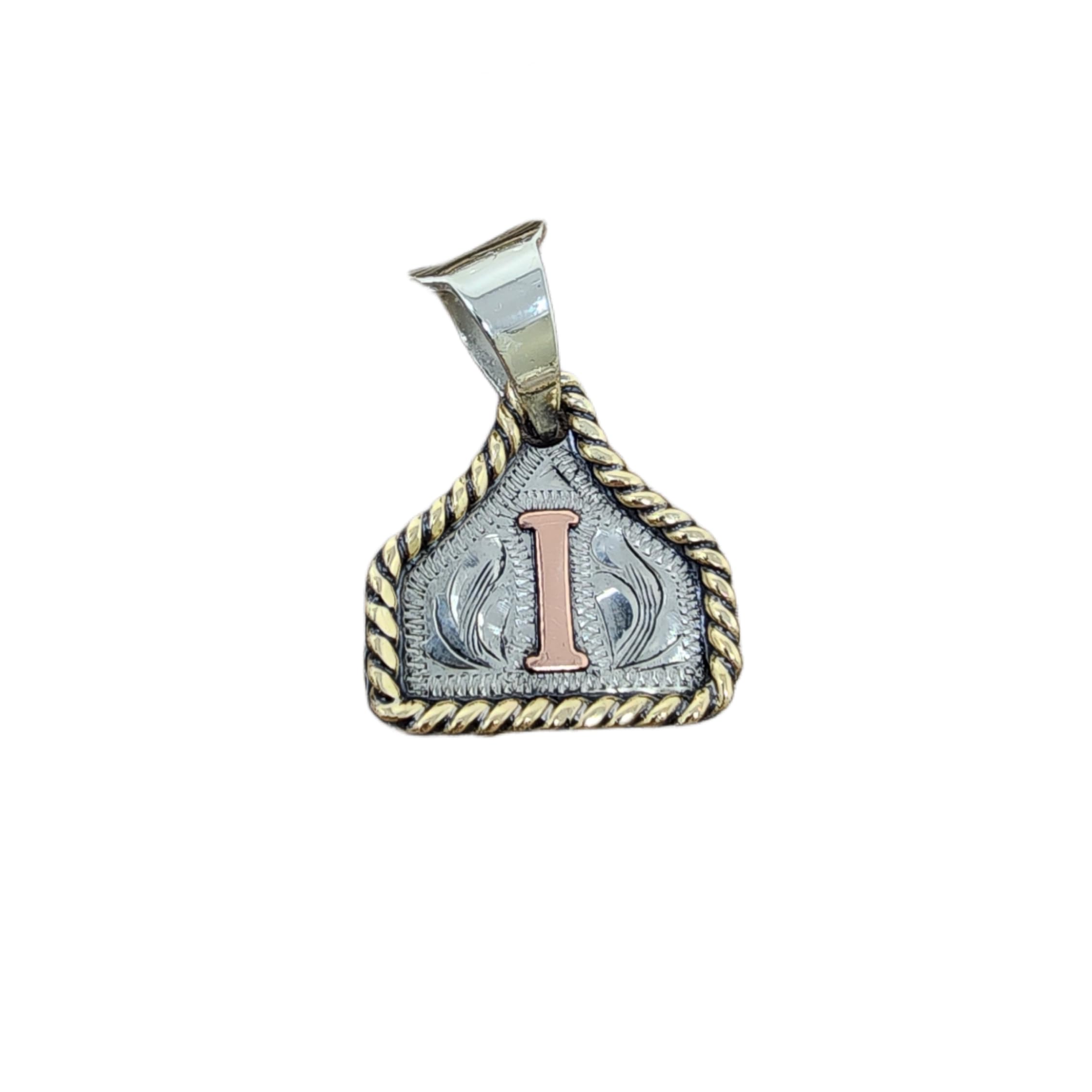 Custom Handmade Cow Tag Western Necklace with