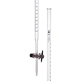 EISCO Borosilicate Burette, Straight Bore, PTFE