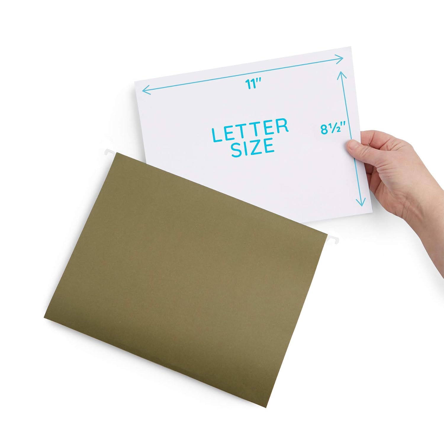 Letter Size Heavy Duty 2 Expansion 25 Reinforced Hang Folders 25 Pack