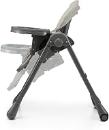Kinderkraft Tummie 2-in-1 High Chair & Bouncer Grey view 9