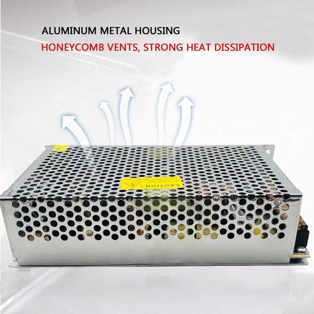 AC 110V/220V to DC 5V 20A 100W Switching Power Supply AC-DC Power adapter Transformer(5V 20A), Silver, 5V-20A-100W - Image 4