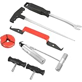 weyleity 7PCS Windshield Removal Tool Kit | Automotive Wind Glass Removal Hand Tool Car Windscreen Remover Set for Classic Vintage Car Windscreen Remover Set