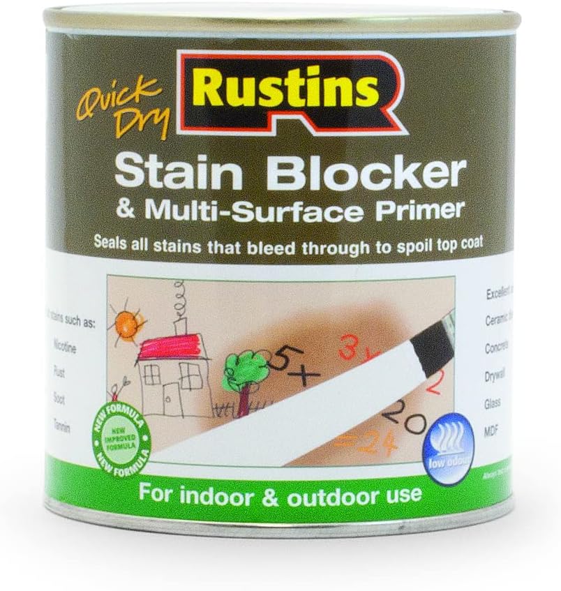 Rustins Stain Blocker & Multi-Surface Primer 250ml