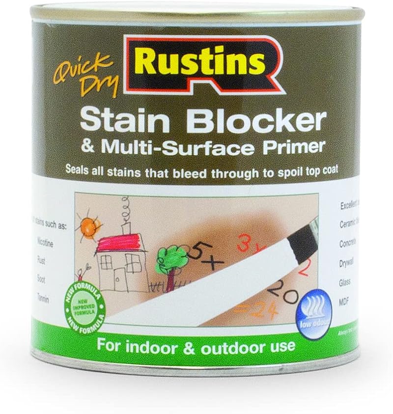 Rustins Stain Blocker & Multi-Surface Primer 250ml