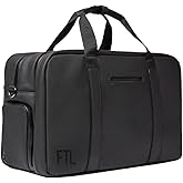 The FTL Pro Mens Travel Bag - 30L Premium Work to Gym Weekender Duffel with Garment Bag, Shoe Space & 18" Laptop Sleeve - Organized Athletic Business Carry On Hybrid, Fits Under Airplane Seat - Black
