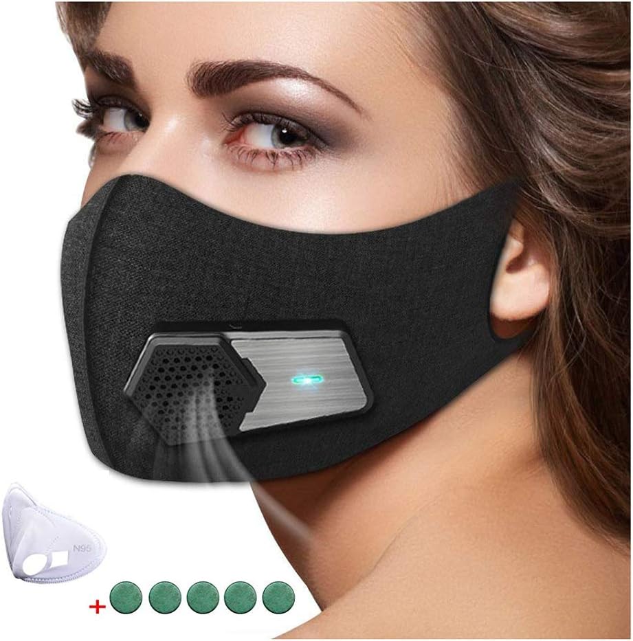 95N Dust Mask，Dust Filter Mask Air Smart Mask for Outdoor Activities, Travel, Gardening, Ash, Bacteria, Pm2.5 for Men and Women