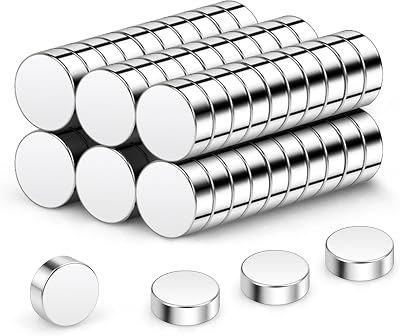 Wukong N45 Tiny Magnets 3x1mm 60 Pack Neodymium Small Magnets Craft