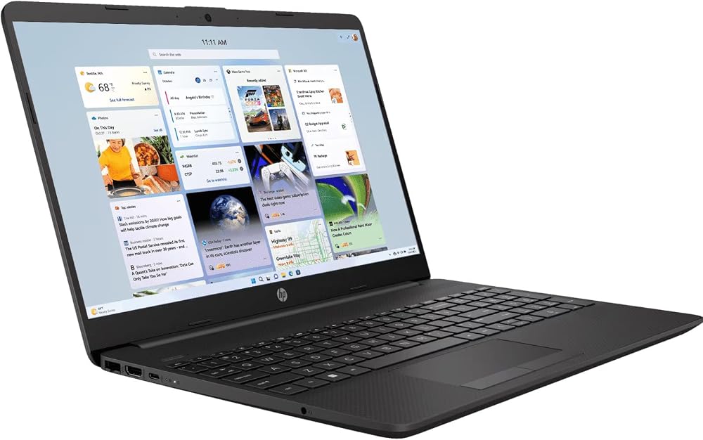 HP 250 G9 Laptop 15.6" FHD Intel i5-1235U 16GB RAM 512GB SSD Win 11 Home 6Q8C2ES