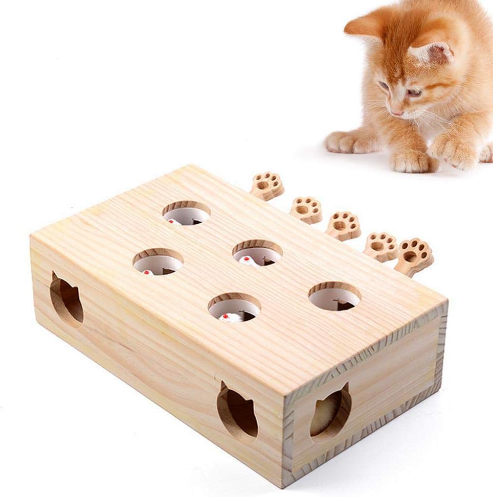 cat toy like whack a mole