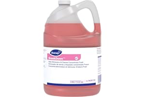 Diversey 94291110 Breakdown Odor Eliminator, Enzyme Eliminates Odors & Stains on Hard Surfaces & Carpet, Fresh Scent, Concentrate, 1-Gallon
