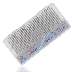 Yakamoz 30Pcs 2.35mm Shank Titanium-Coated Diamond